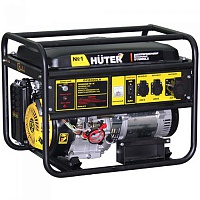  бензиновый генератор Huter DY8000 LX 6,5 кВт аренда